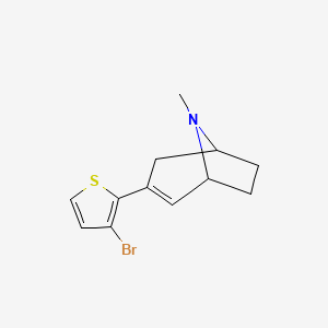 molecular formula C12H14BrNS B1241945 NS3861 