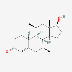 molecular formula C20H30O2 B1241947 Dimethandrolone 