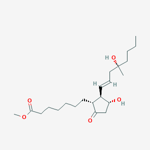 molecular formula C22H38O5 B1241948 (11R,16S)-misoprostol 