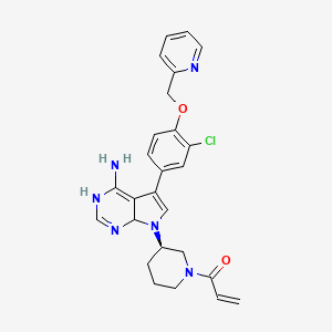 molecular formula C26H27ClN6O2 B12419521 Egfr-IN-34 