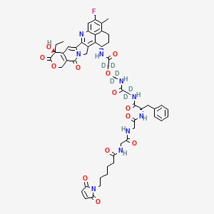 molecular formula C52H56FN9O13 B12419545 Deruxtecan-d6 