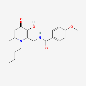 molecular formula C19H24N2O4 B12419577 Antibacterial synergist 1 