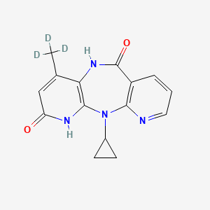 molecular formula C15H14N4O2 B12419583 2-Hydroxy Nevirapine-d3 
