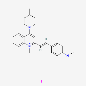 molecular formula C26H32IN3 B12419644 FtsZ-IN-1 