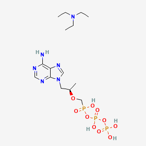 molecular formula C15H31N6O10P3 B12419688 Tenofovir diphosphate triethylamine 
