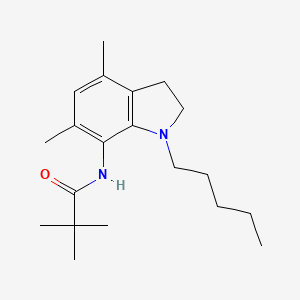 molecular formula C20H32N2O B1241970 KY-455 