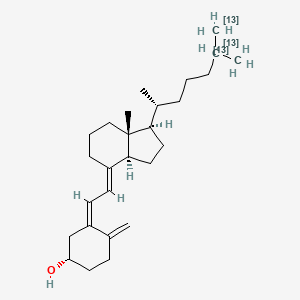 molecular formula C27H44O B12419759 Vitamin D3-13C 