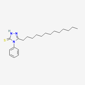 4-Phenyl-5-tridecyl-4H-[1,2,4]triazole-3-thiol