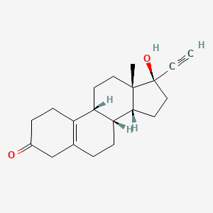 (8R,9R,13S,14R,17R)-17-ethynyl-17-hydroxy-13-methyl-1,2,4,6,7,8,9,11,12,14,15,16-dodecahydrocyclopenta[a]phenanthren-3-one