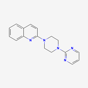 2-[4-(2-Pyrimidinyl)-1-piperazinyl]quinoline