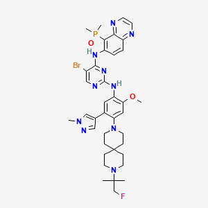 molecular formula C38H47BrFN10O2P B12419959 Egfr-IN-22 