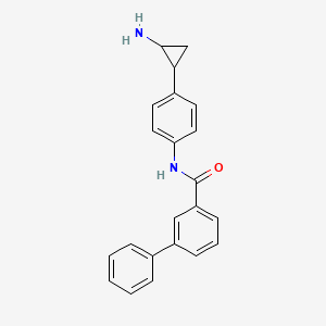 molecular formula C22H20N2O B12419987 Lsd1-IN-15 