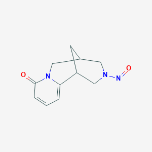 molecular formula C11H13N3O2 B012420 N-Nitrosocystisine CAS No. 104759-77-5