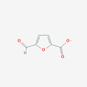 molecular formula C6H3O4- B1242000 5-Formyl-2-furoate 