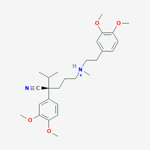 molecular formula C27H39N2O4+ B1242004 Dexverapamil(1+) 