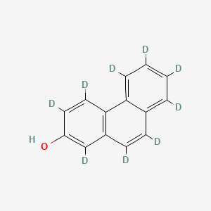 molecular formula C14H10O B12420084 2-Phenanthrol-d9 