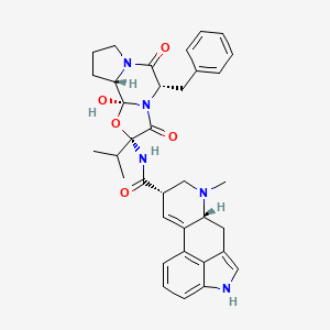 molecular formula C35H39N5O5 B1242015 Ergocristinine CAS No. 511-07-9