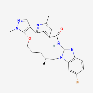 molecular formula C24H25BrN6O2 B12420169 Egfr-IN-15 