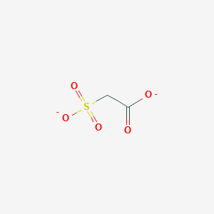 molecular formula C2H2O5S-2 B1242018 Sulfonatoacetate 