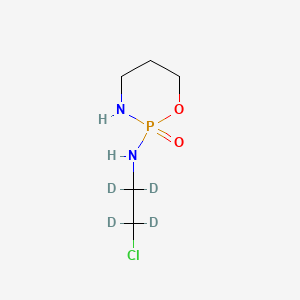 molecular formula C5H12ClN2O2P B12420191 N-Dechloroethyl Cyclophosphamide-d4 