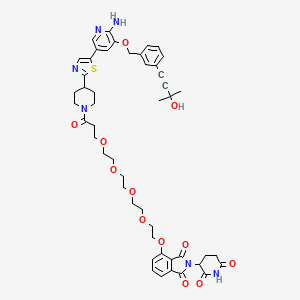molecular formula C49H56N6O12S B12420230 SS47 