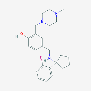 molecular formula C24H32FN3O B12420299 ARN5187 