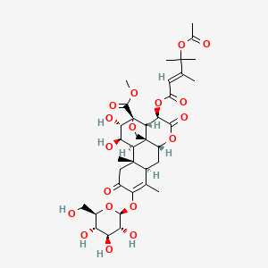 molecular formula C36H48O18 B12420383 Yadanzioside K 