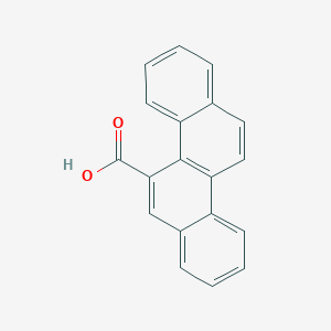 molecular formula C19H12O2 B1242040 5-Chrysenecarboxylate CAS No. 68723-48-8