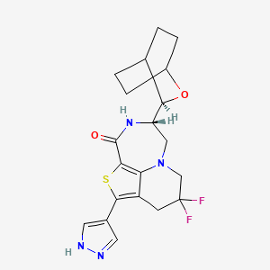 molecular formula C20H22F2N4O2S B12420538 Cdc7-IN-11 