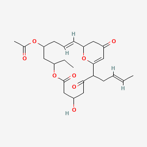 molecular formula C25H34O8 B12420553 Ellipyrone A 