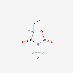 molecular formula C7H11NO3 B12420554 Parametadione-d3 