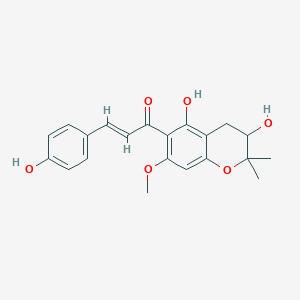 molecular formula C21H22O6 B1242057 xanthohumol B CAS No. 189308-10-9