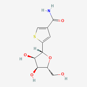 molecular formula C10H13NO5S B1242058 Thiophenfurin CAS No. 161407-67-6