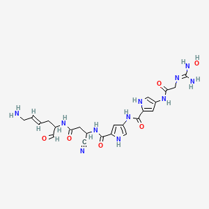 molecular formula C23H29N11O6 B1242060 Pyrronamycin B 