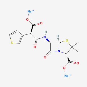 molecular formula C15H14N2Na2O6S2 B12420698 Ticarcillin (sodium) 