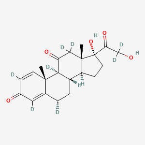 molecular formula C21H26O5 B12420769 Prednisone-d8 