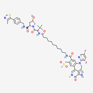 molecular formula C56H67F2N9O8S2 B12420844 (S)-GNE-987 