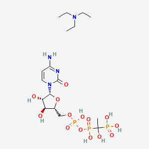 molecular formula C17H35N4O14P3 B12420922 MBC-11 triethylamine 