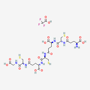 molecular formula C28H42F3N7O16S3 B12420991 Phytochelatin 3 TFA 