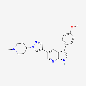 molecular formula C23H25N5O B12421007 Hpk1-IN-25 