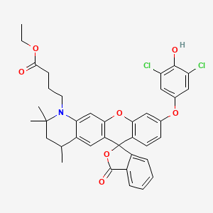 molecular formula C38H35Cl2NO7 B12421028 HKOCl-4 