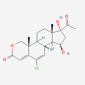molecular formula C20H25ClO5 B12421031 Ludaterone CAS No. 124548-08-9