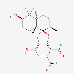 molecular formula C23H30O5 B1242107 Mer-NF5003F 