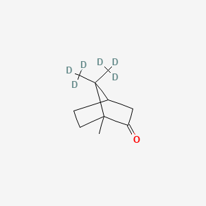 molecular formula C10H16O B12421127 Camphor-d6 