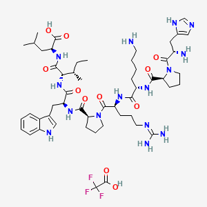 molecular formula C53H80F3N15O11 B12421139 Xenin-8 (TFA) 