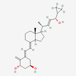 molecular formula C27H40O3 B12421167 (5E)-Calcipotriene-d4 