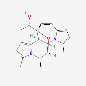 molecular formula C20H24N2O2 B12421211 Curvulamine A 