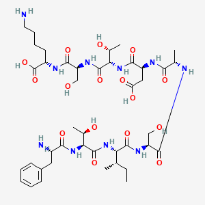 molecular formula C42H68N10O16 B12421236 Ftisadtsk 