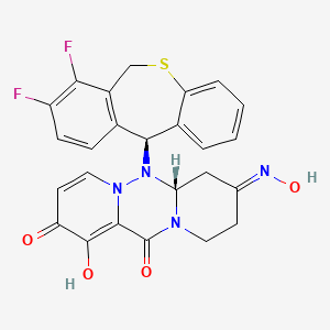 molecular formula C25H20F2N4O4S B12421251 Cap-dependent endonuclease-IN-13 