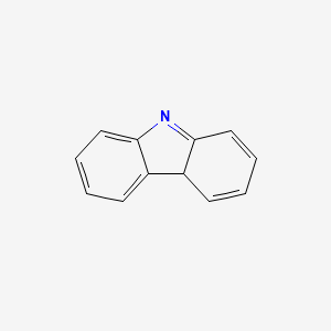molecular formula C12H9N B1242126 4aH-carbazole 